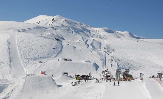 Les Sybelles snowpark 540x328