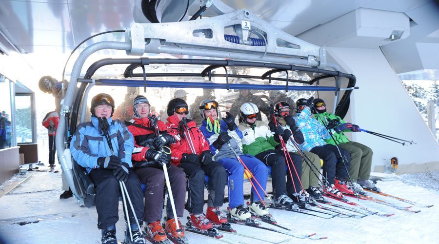 SKIWELT 000573 New Osthangbahn Scheffau 2 Bildarchiv SkiWelt1