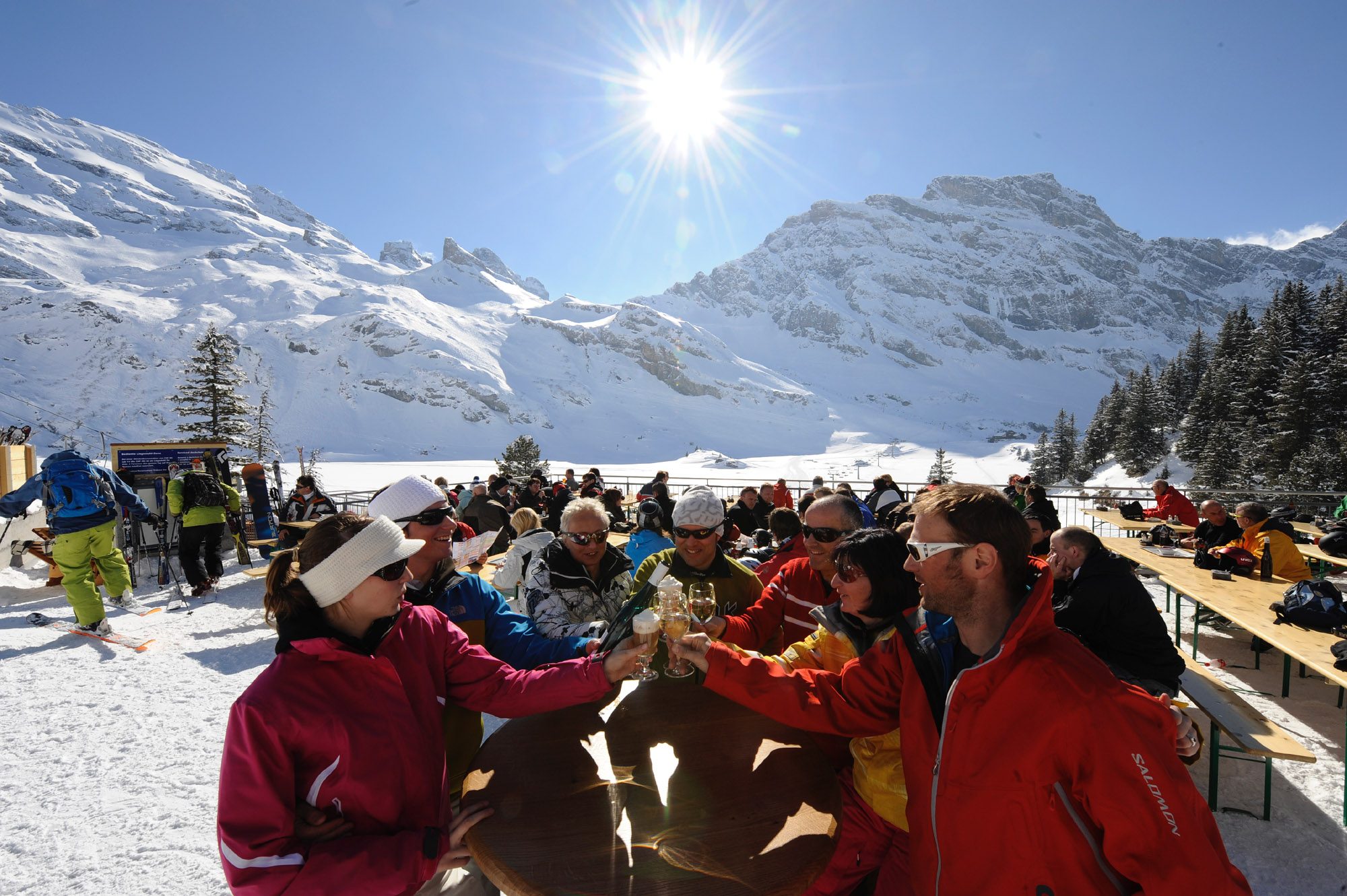 Toboggan Race With A Difference InTheSnow