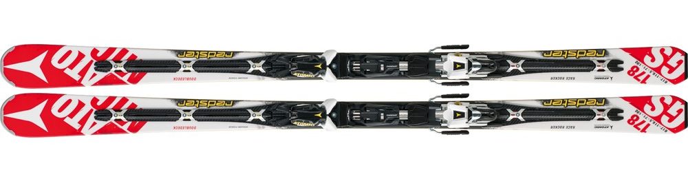Atomic Redster Doubledeck 3.0 GS Race Skis including binding 