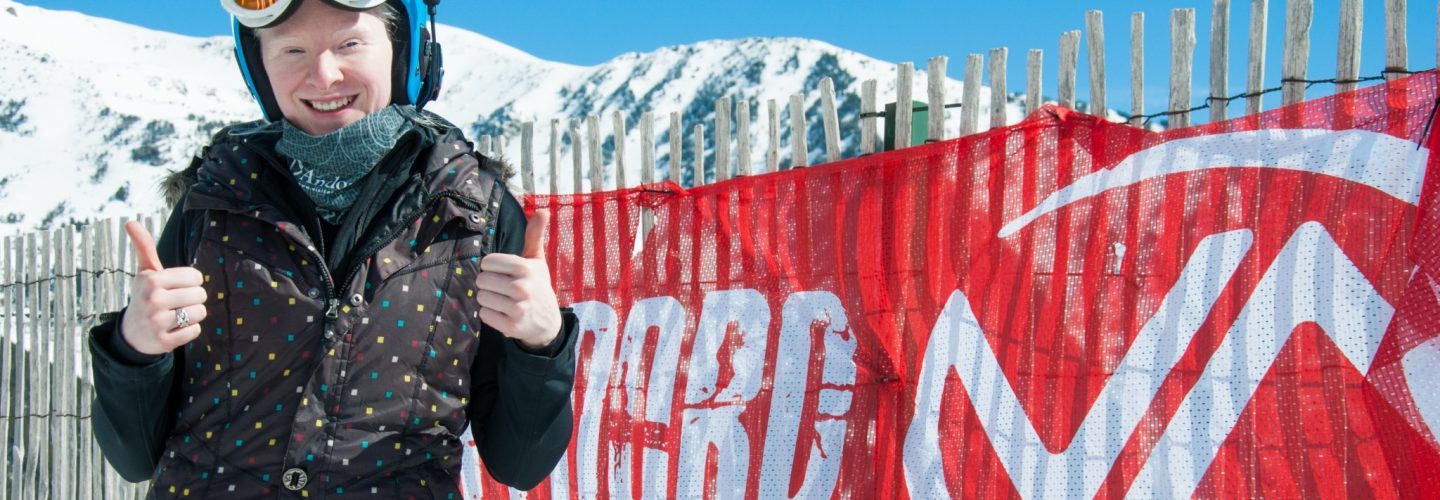 Kelly Gallagher skiing in Vallnord Andorra 15 Copy
