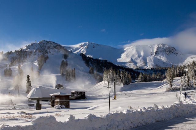 Mammoth Opens Early After Metre Of Snow Falls