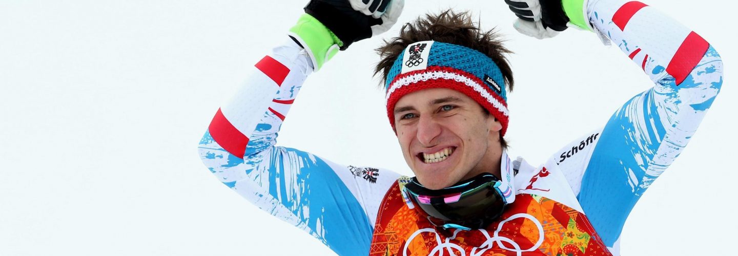 pictures originals 2014  Matthias Mayer  Austria skiing gold medalist at the Olympic Games in Sochi 065410 