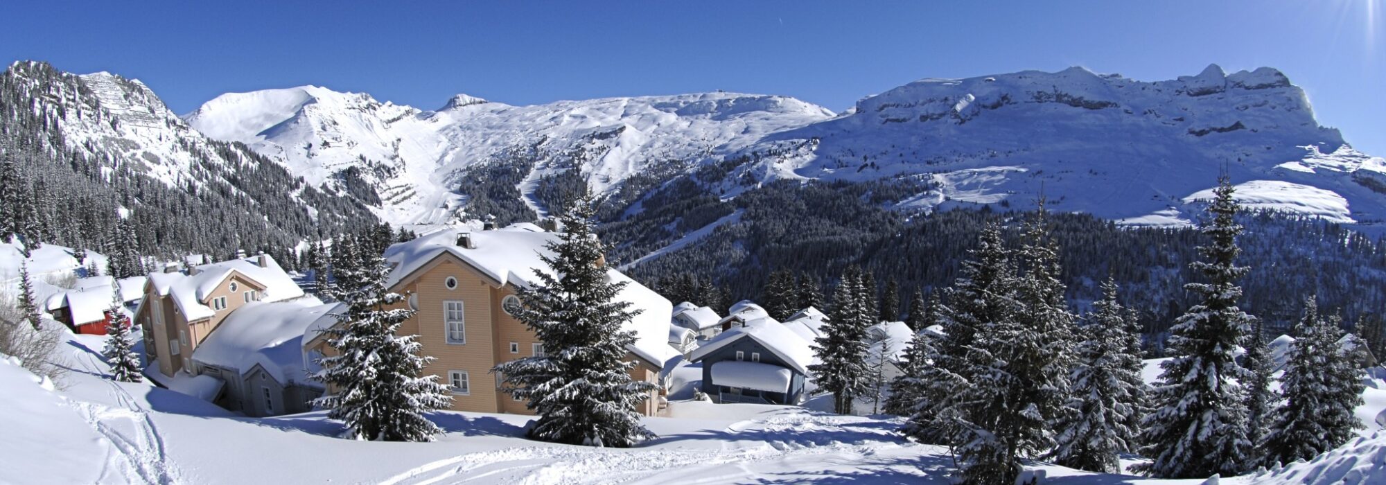 Sociable Skiing Holidays For Those Aged 50 CREDIT FLaine