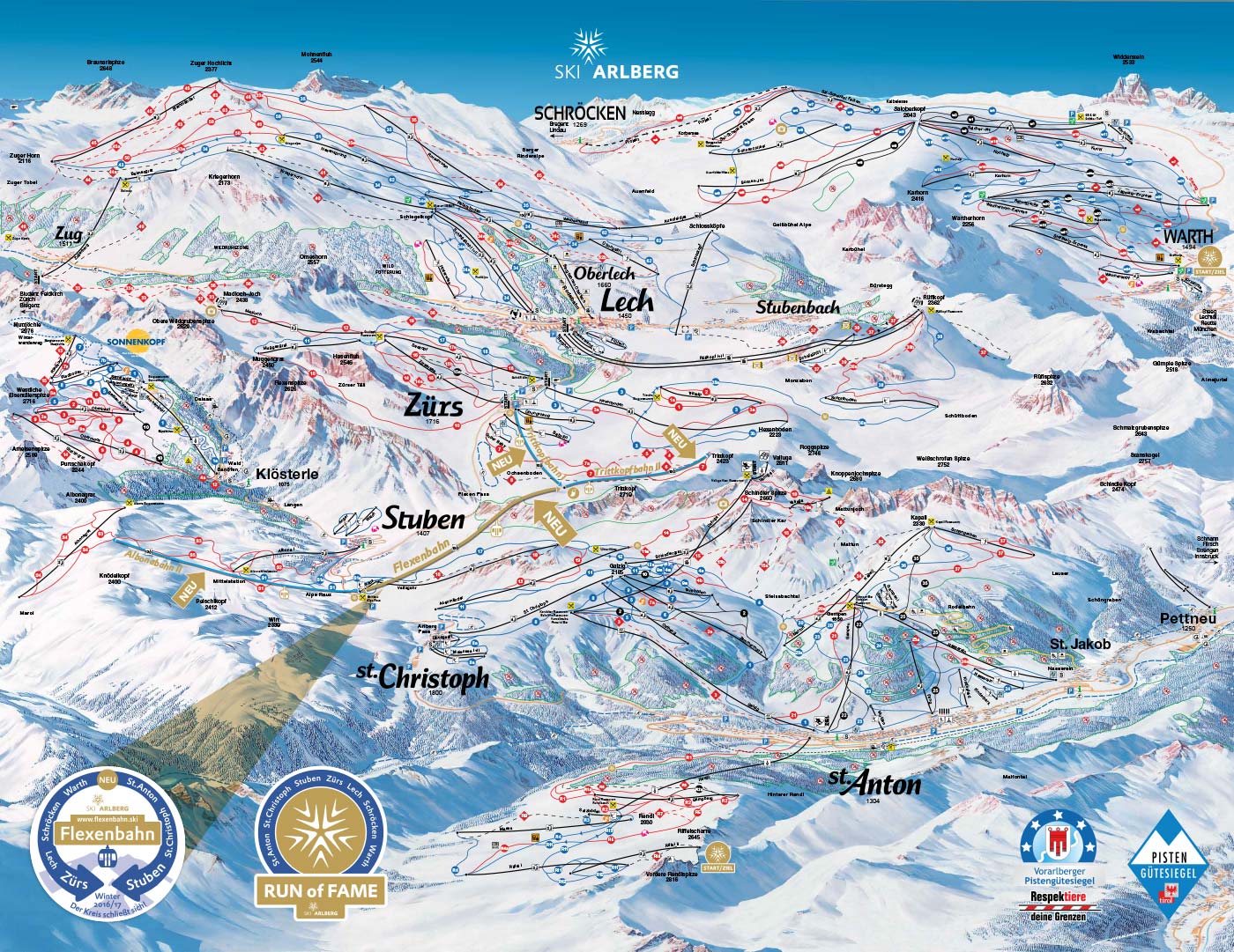 New Lifts To Connect St Anton and Lech Sides of Arlberg Next Winter