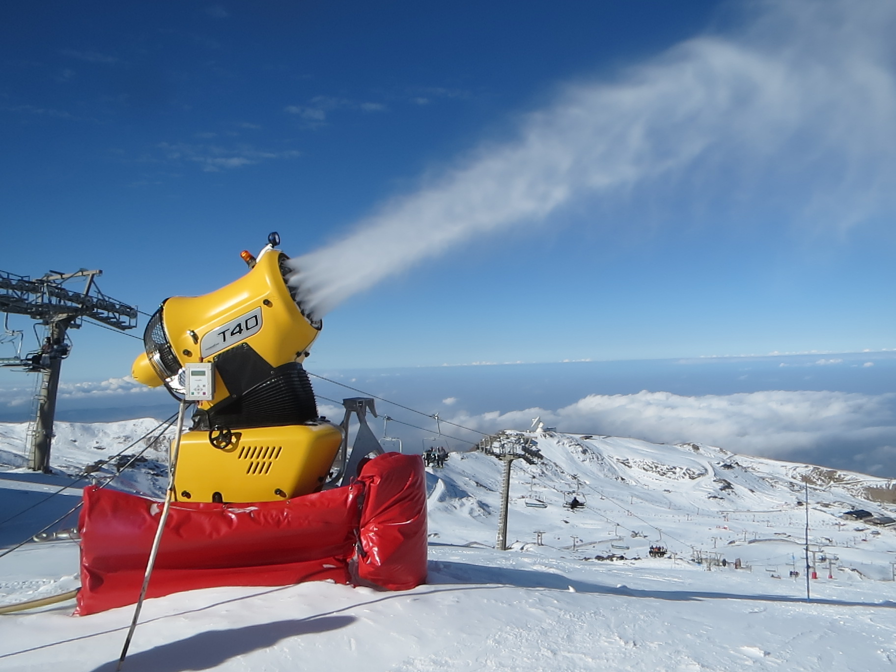 Jiminy Peak Create Snowmaking “Blizzard” That Can Be Seen On Weather Radar