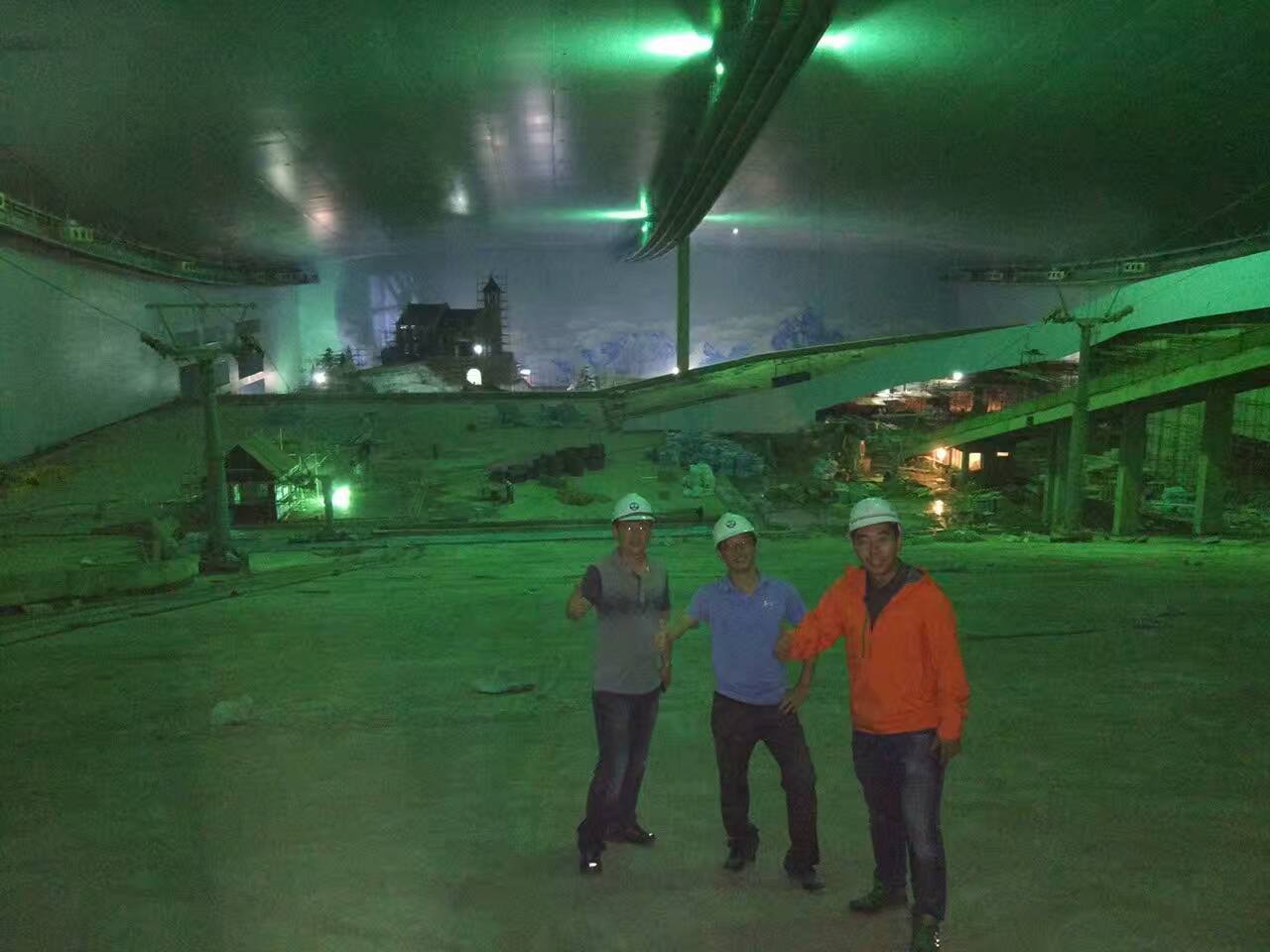 The World’s Biggest Indoor Snow Centre Nears Completion