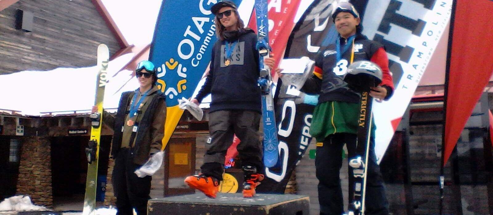 Woodsy Podium Cardrona Games credit GB Park and Pipe