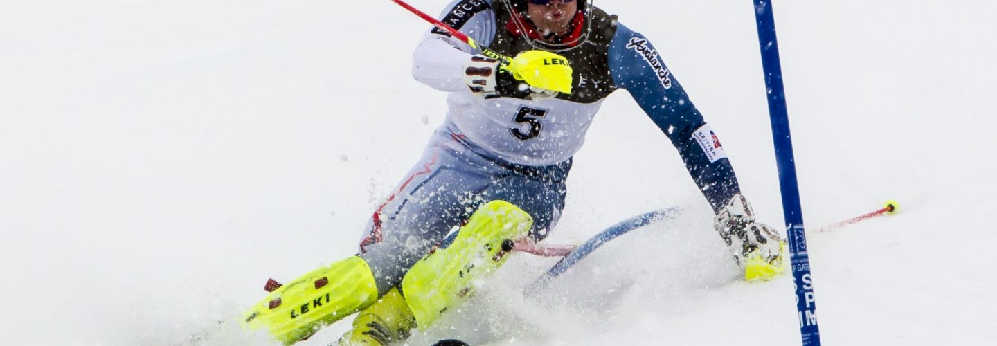 Dave Ryding takes mens Slalom title at Delancey British Alpine Champs 2