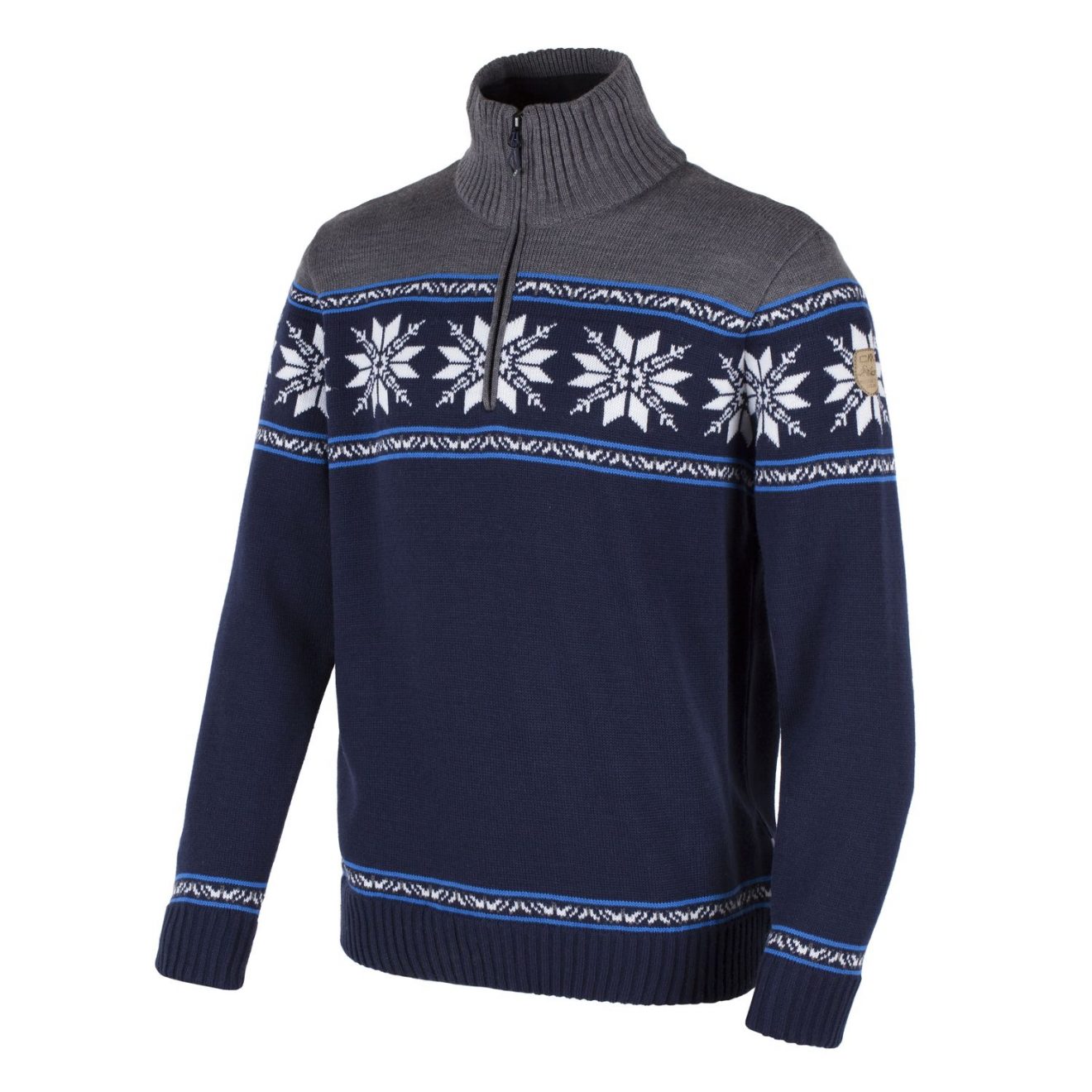 CMP Mens Windstopper Lined Traditional Knit Jumper InTheSnow