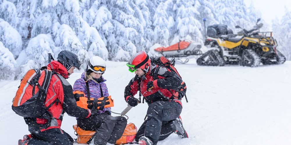 Health Injury Winter Slopes Skiing Mountain