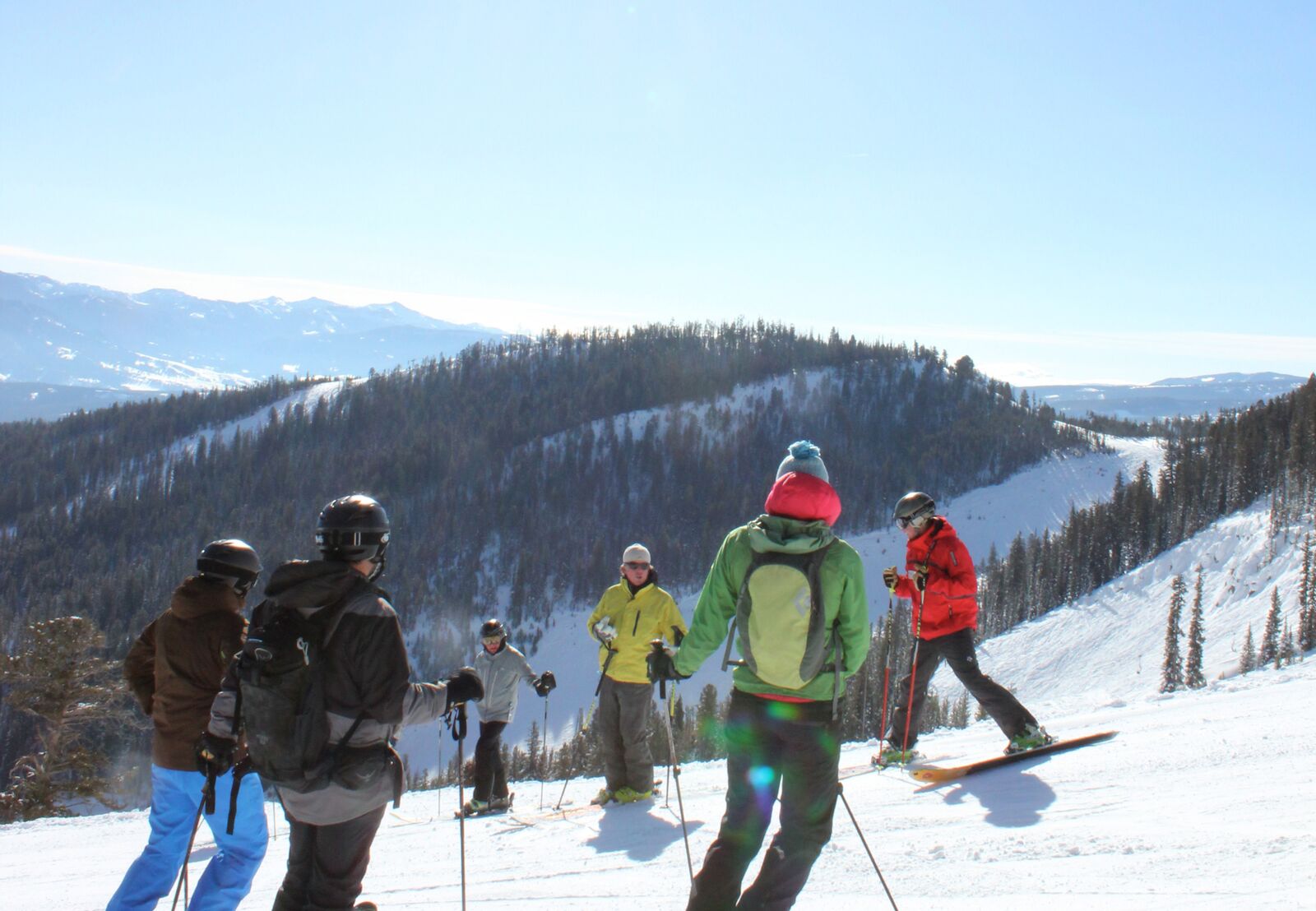 THE BIGGEST SKIING IN AMERICA