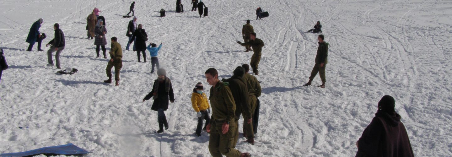 I Never Knew You Could SkI there Israel 2