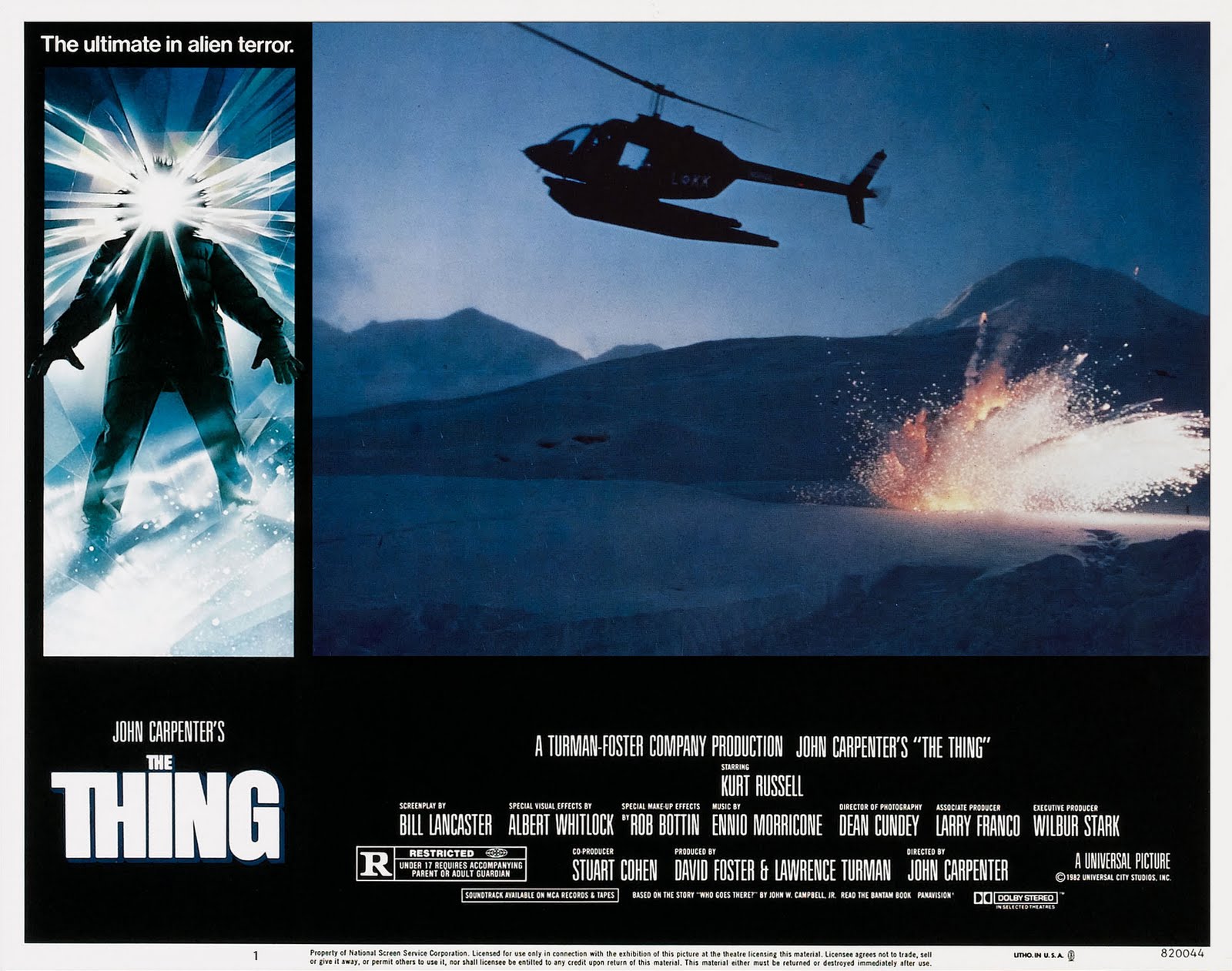 John Carpenter’s The Thing Comes To Indoor Snow