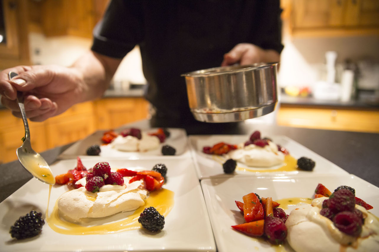Enjoy Great Cuisine, Even Learn to Cook It Yourself, with  The R&#038;S Chalet Collection