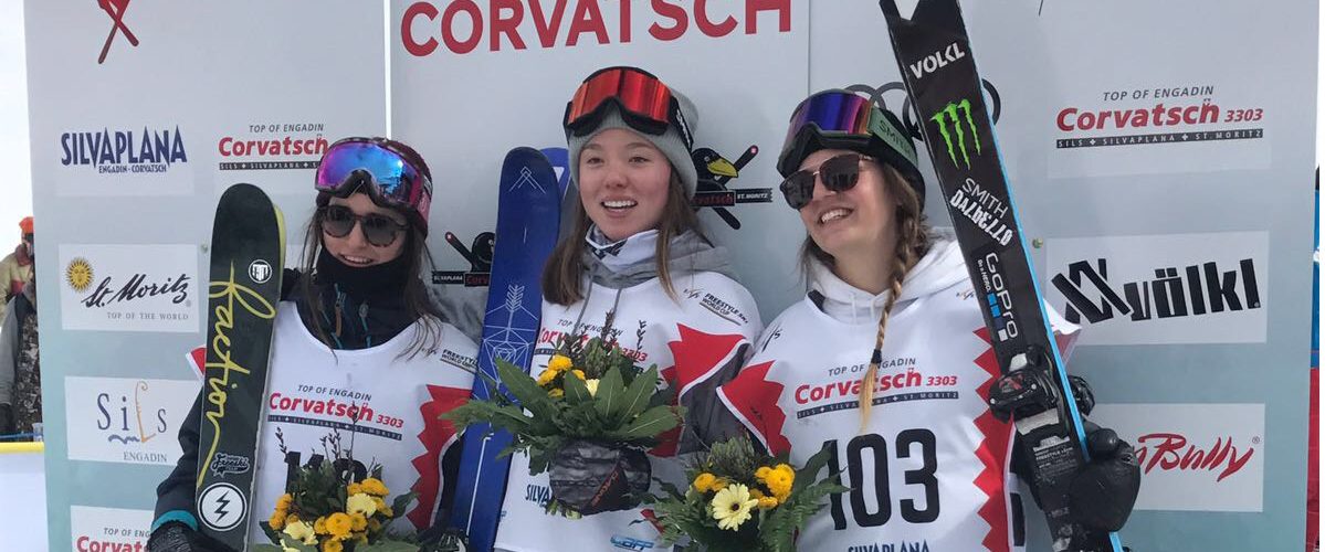 Izzy Atkin Corvatsch World Cup win March 2017 2