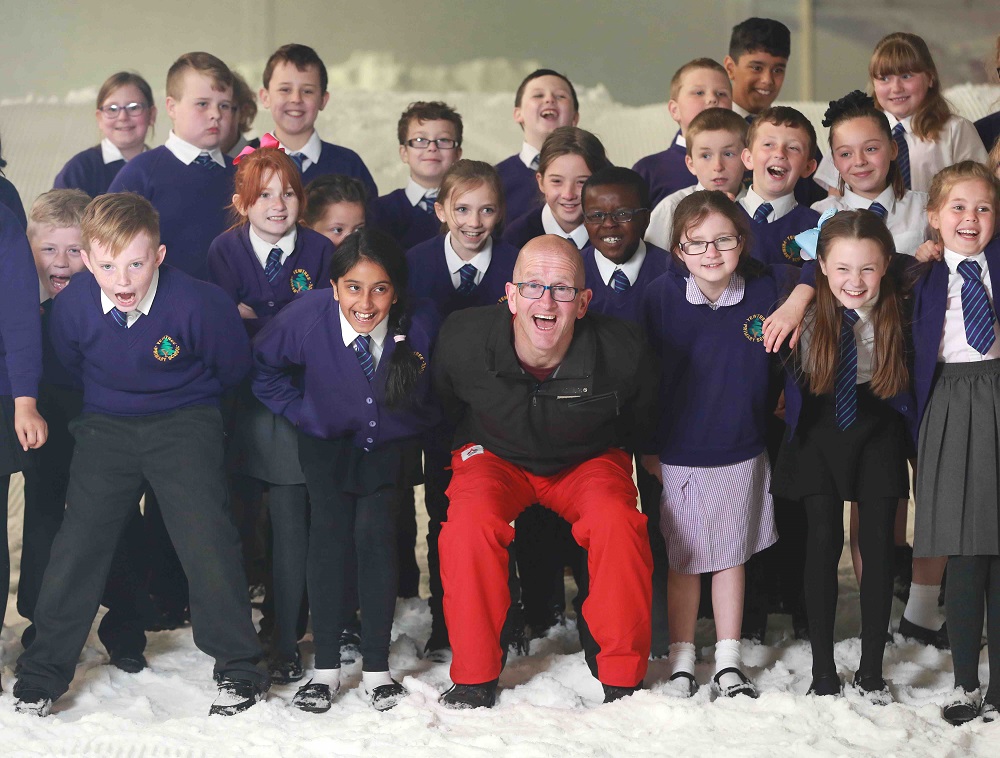 Thousands of children expected to try skiing and snowboarding for the first time during National Schools Snowsport Week