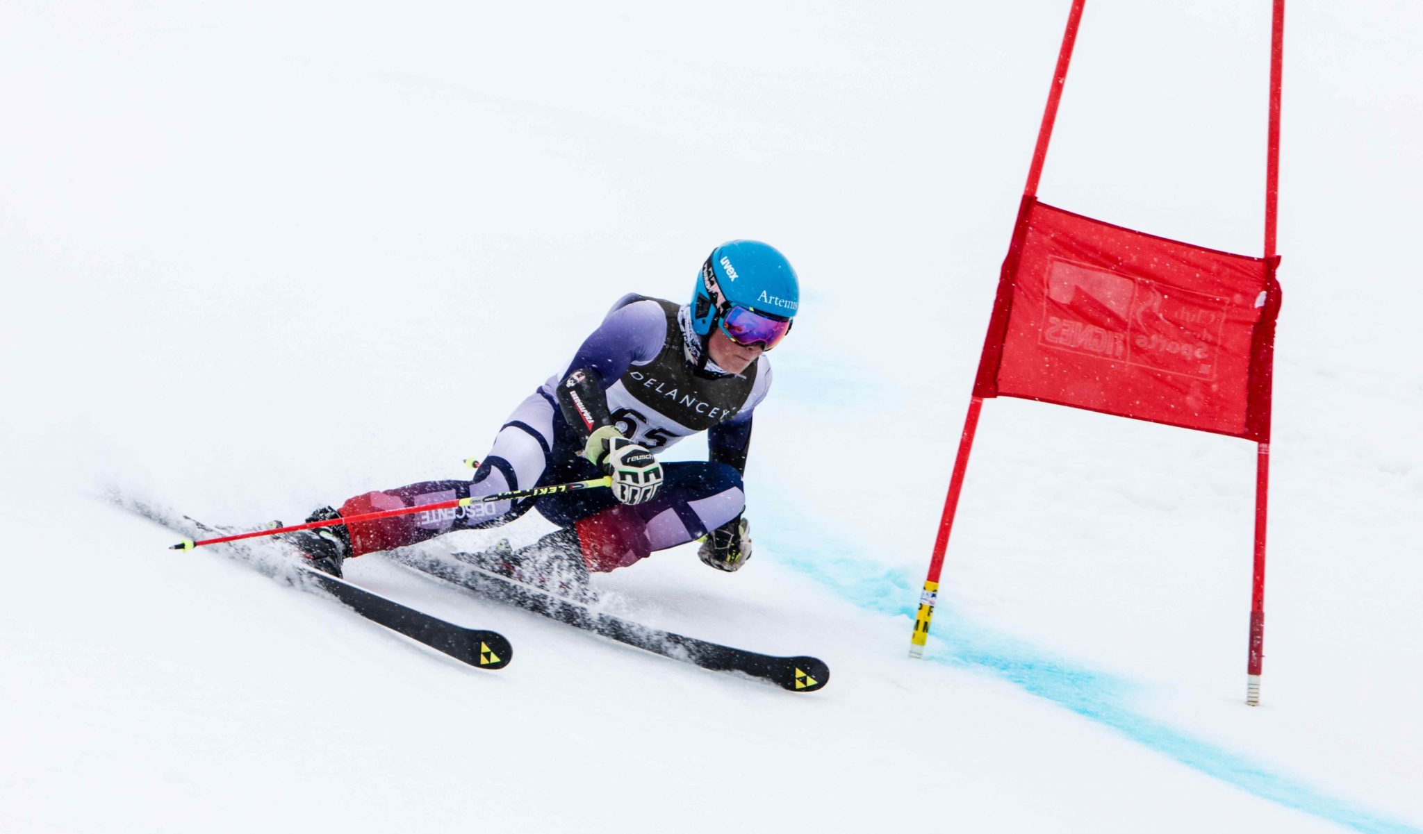 Titles decided in the National Junior Championship Giant Slalom and British Parasnowsport athletes in action