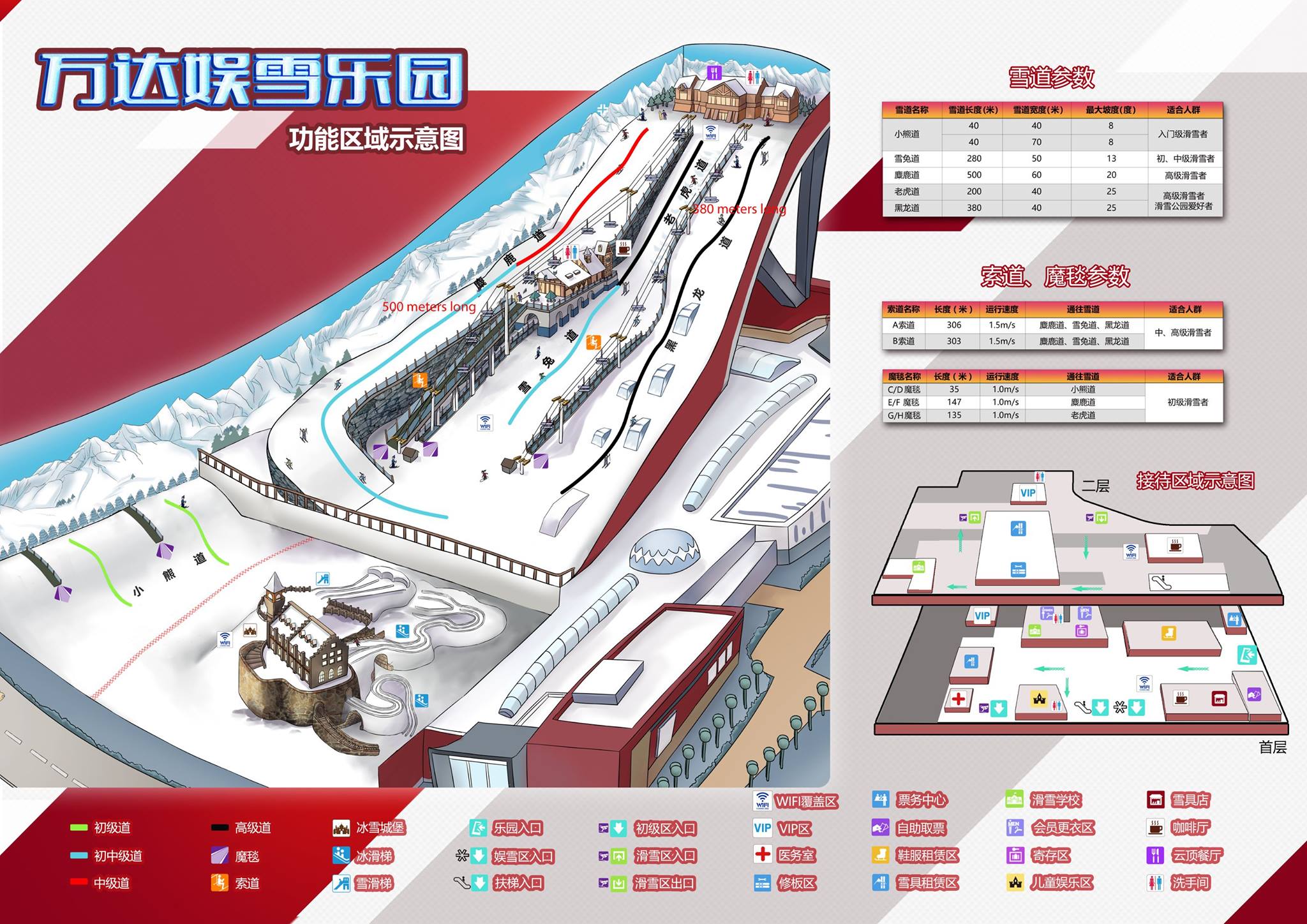 Piste Map Published For World’s New Biggest Indoor Snow Centre