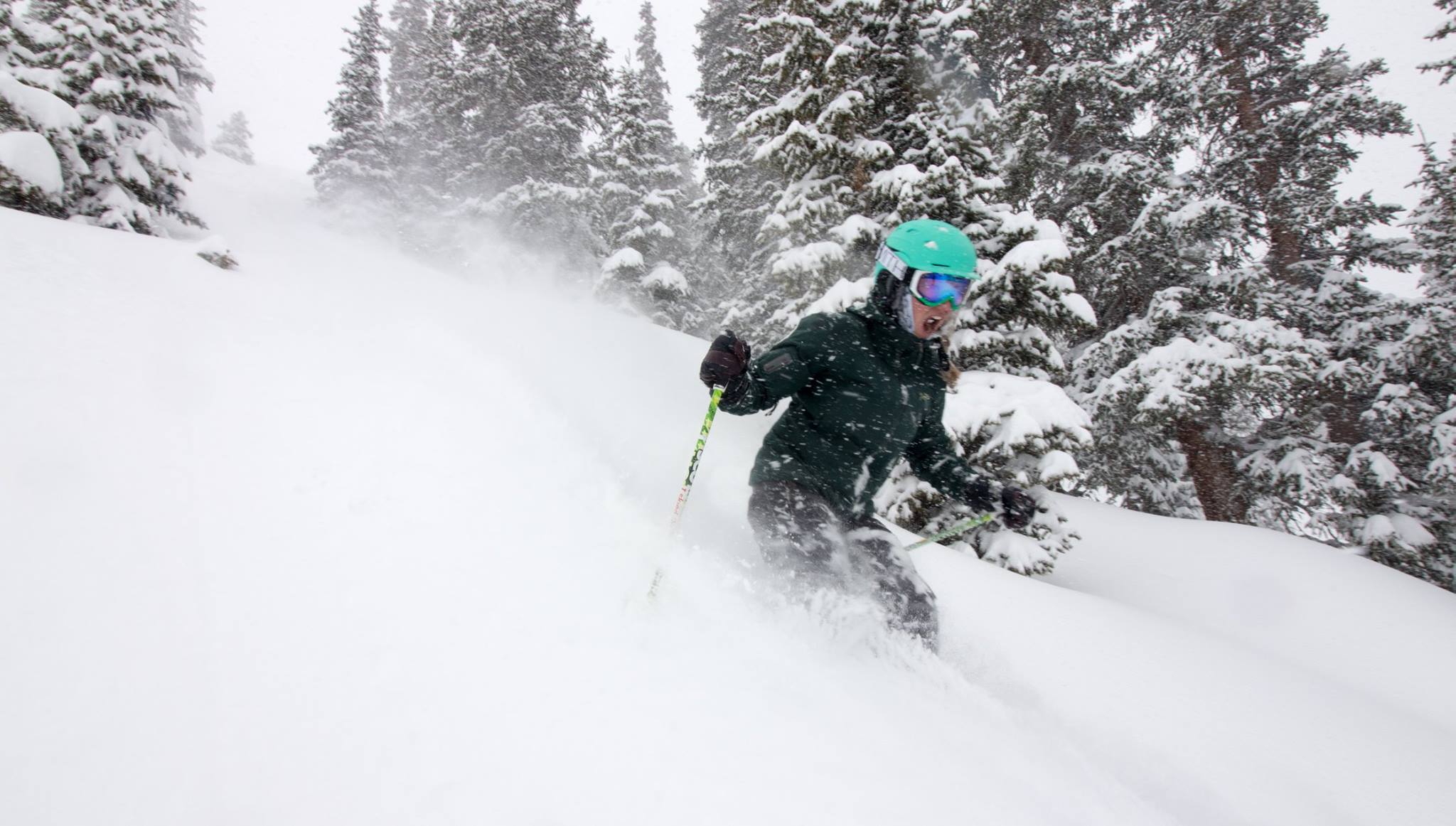 50cm Of Fresh Snow Before Swimwear Day in Colorado