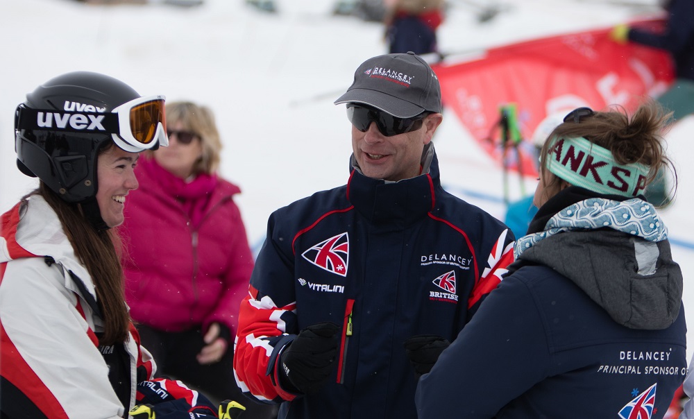 The Earl of Wessex announced as new Royal Patron of British Ski and Snowboard
