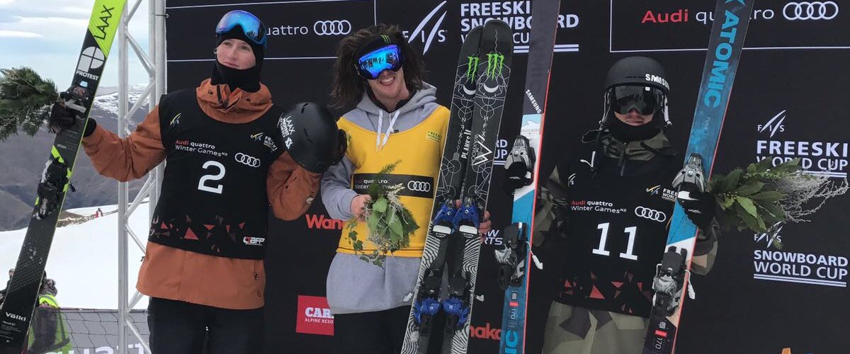 James Woodsy Woods wins Winter Games NZ Ski Slopestyle World Cup 