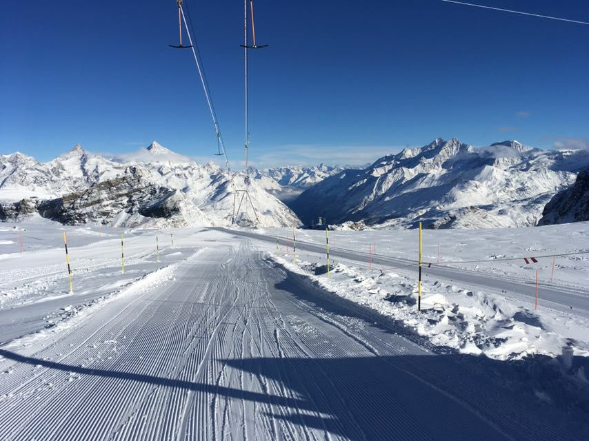 Zermatt Snow Report For 8 November 2017