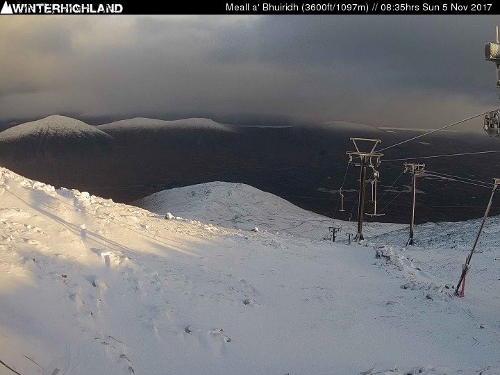 It&rsquo;s Snowing in Scotland