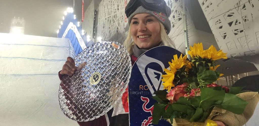 Katie Ormerod Silver Milan Snowboard Big Air World Cup 2017 2