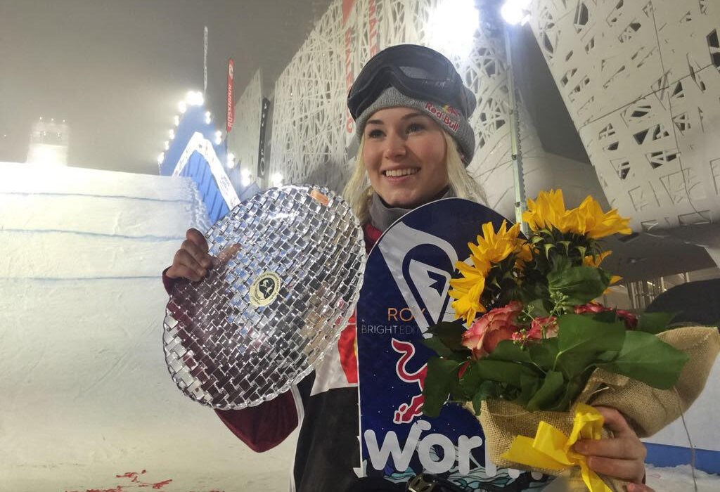 Katie Ormerod Silver Milan Snowboard Big Air World Cup 2017 2