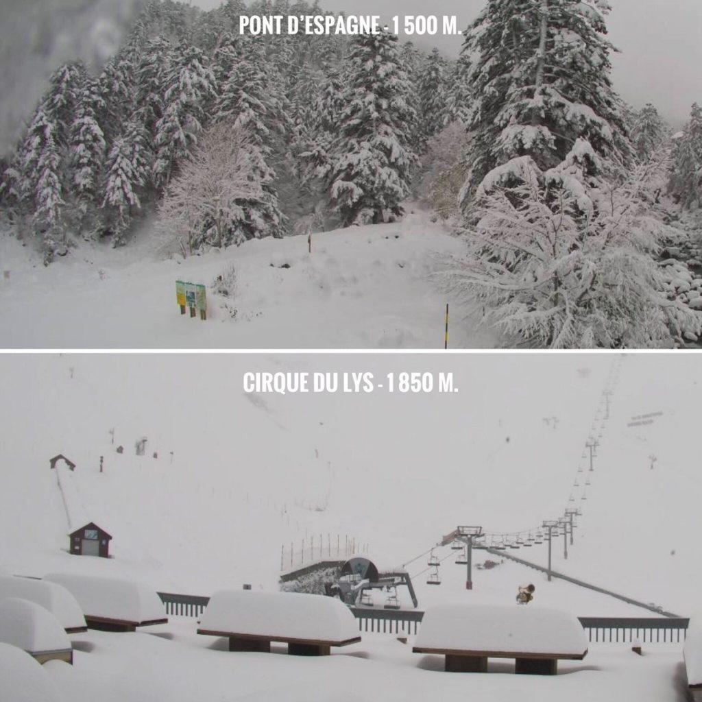 Snow Report France 18th November 2017