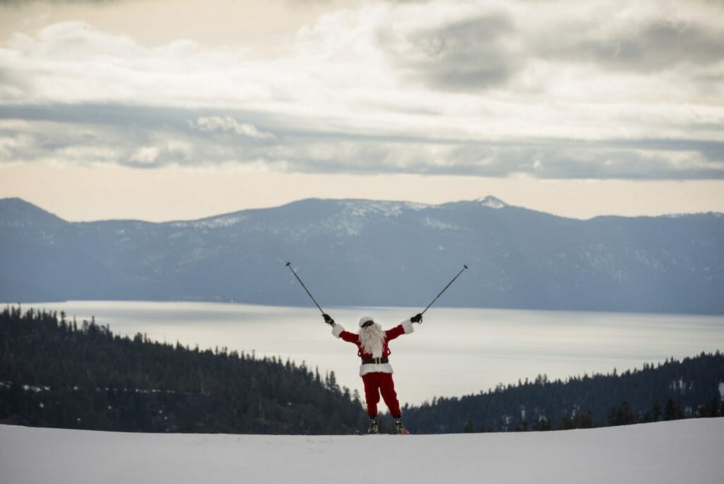 Christmas Skiing with Santa in Lapland