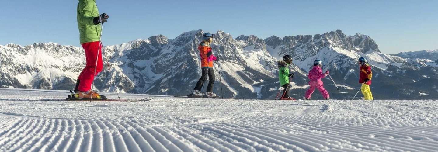 Familie Skifahren Wilder Kaiser Foto von Felbert Reiter 67