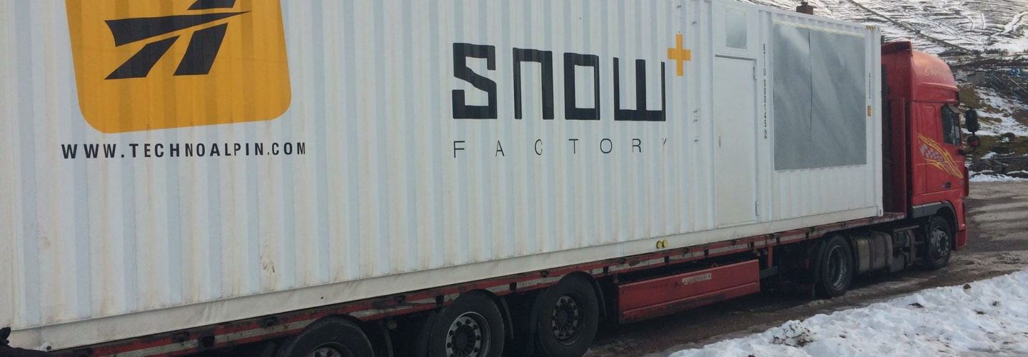 Snow Factory Arrives in Scotland