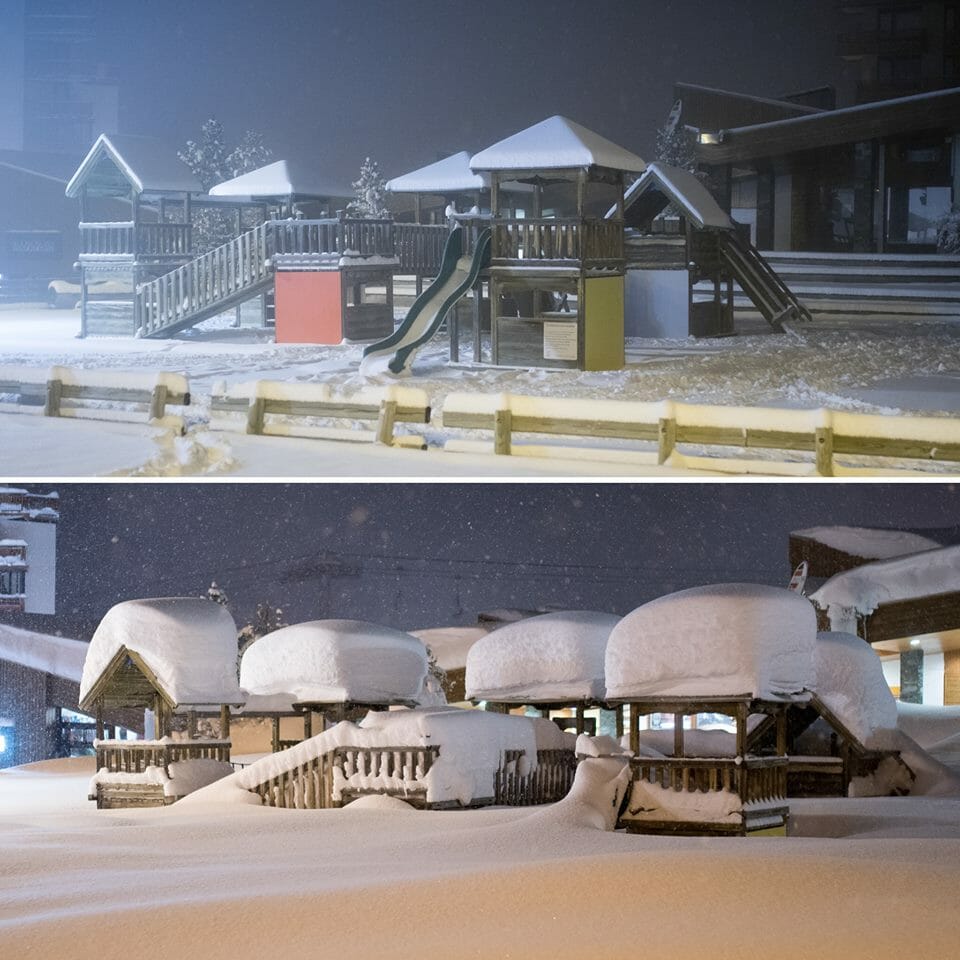 Swiss Ski Area Claims 3.5m (almost 12 feet) of Snow in 7 Days