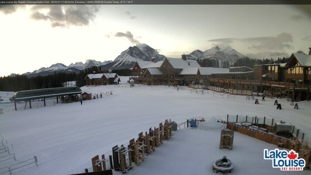 Banff Lake Louise Snow Report and Forecast January 17, 2018