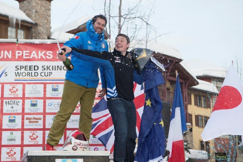 First British Speed Skiing World Cup Podium Since 2004
