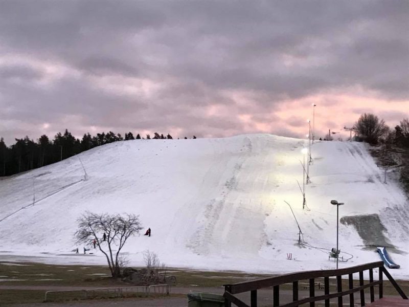 Amazon Donates Rock To Increase Vertical of Swedish Ski Centre