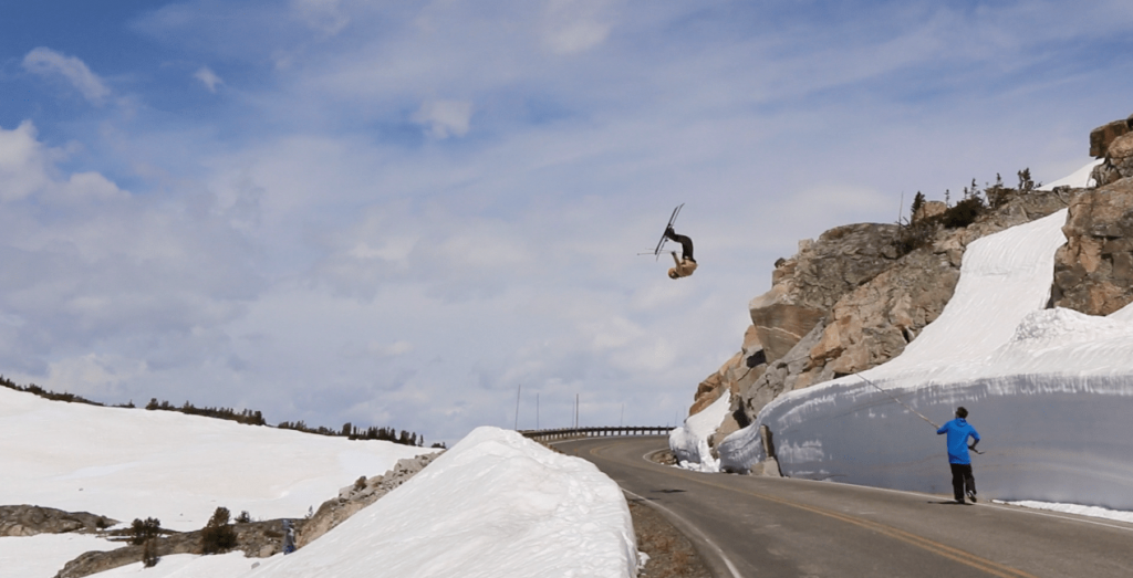 Skiers Reported Jumping over US Highway