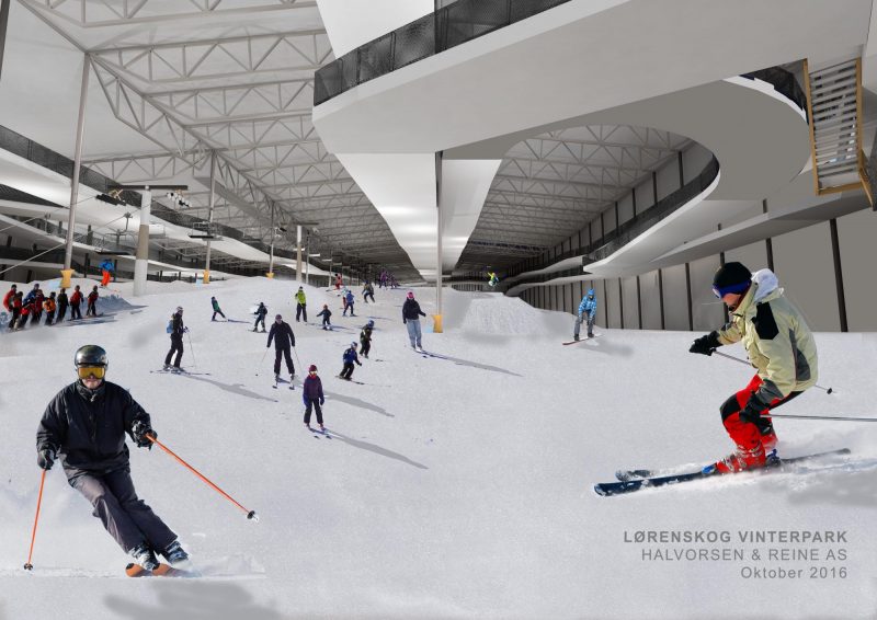 One of World&#8217;s Largest Indoor Snow Centres Under Construction in Norway