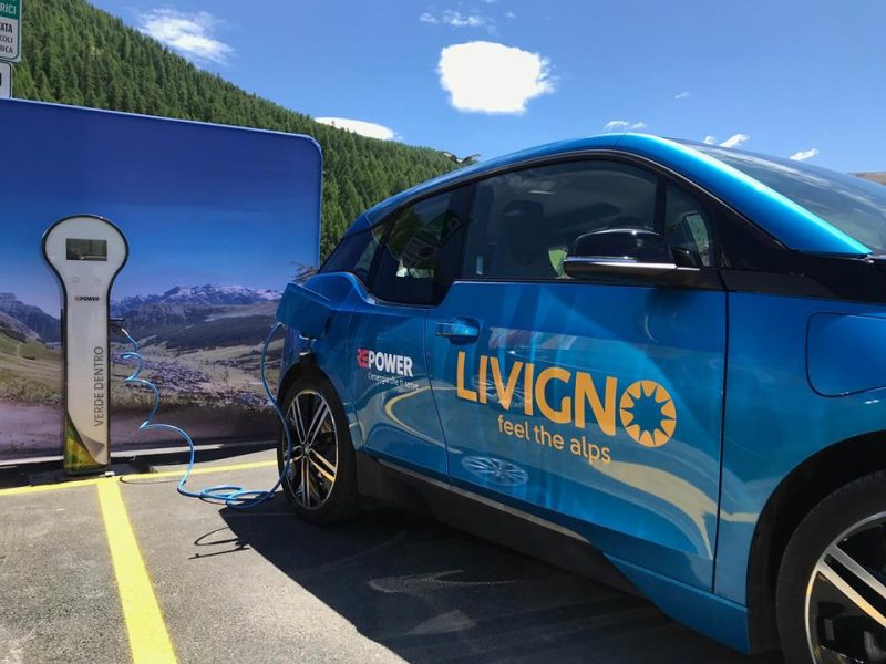 Livigno Adds 5 Electric Car Charging Stations