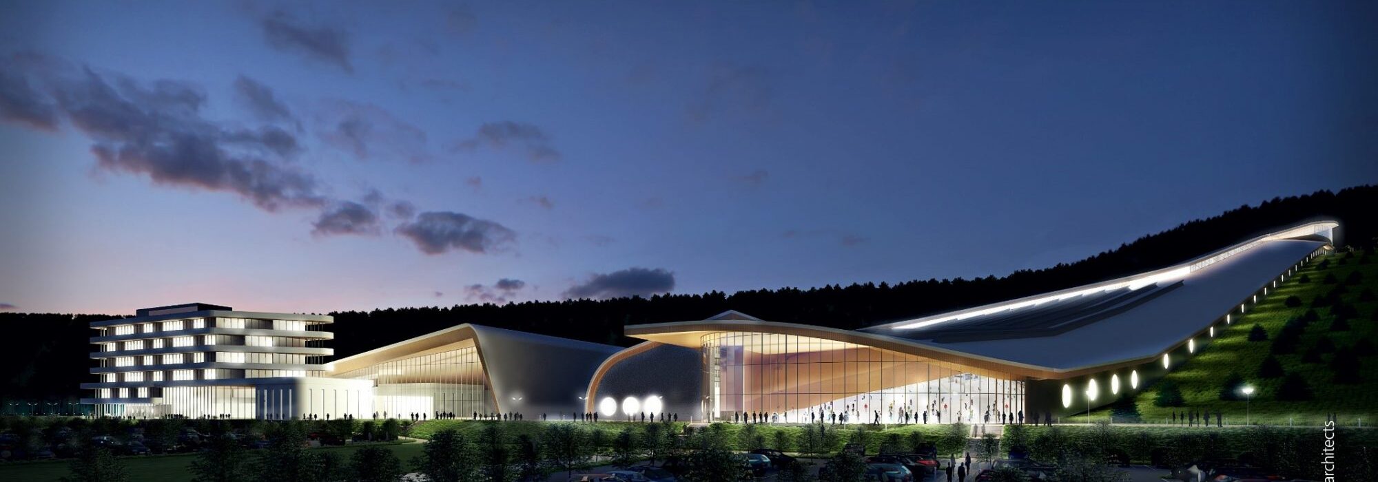 Wales snowdome