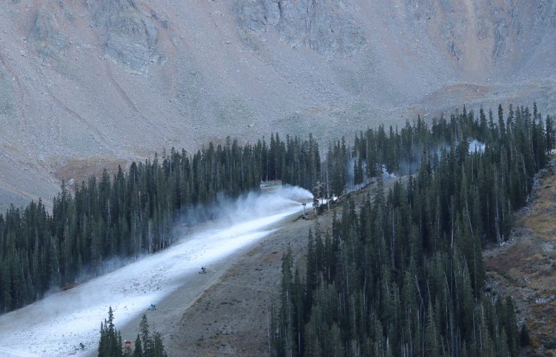Snowmaking Underway in Colorado – Earliest Start for 10 Years
