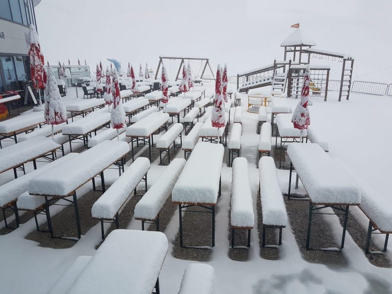 Summer Snow Falls in the Alps For Second Weekend in a Row