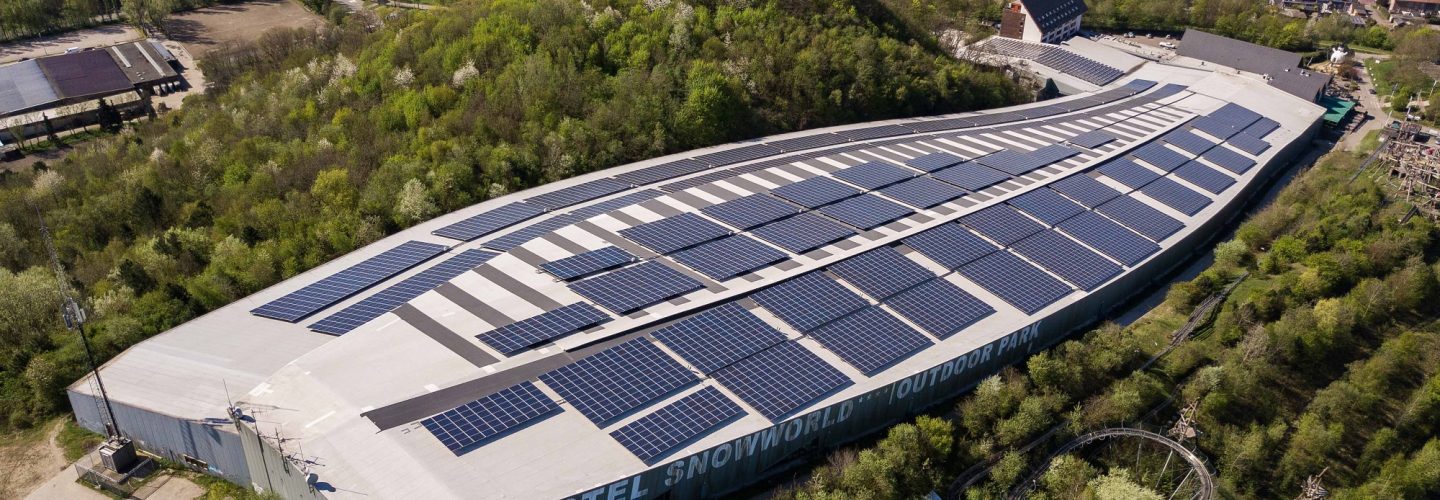 Zonnepanelen SnowWorld Landgraaf afgerond 2