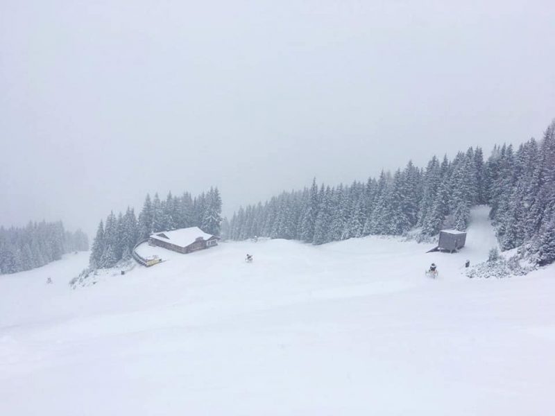 Snowfall Returns to the Alps