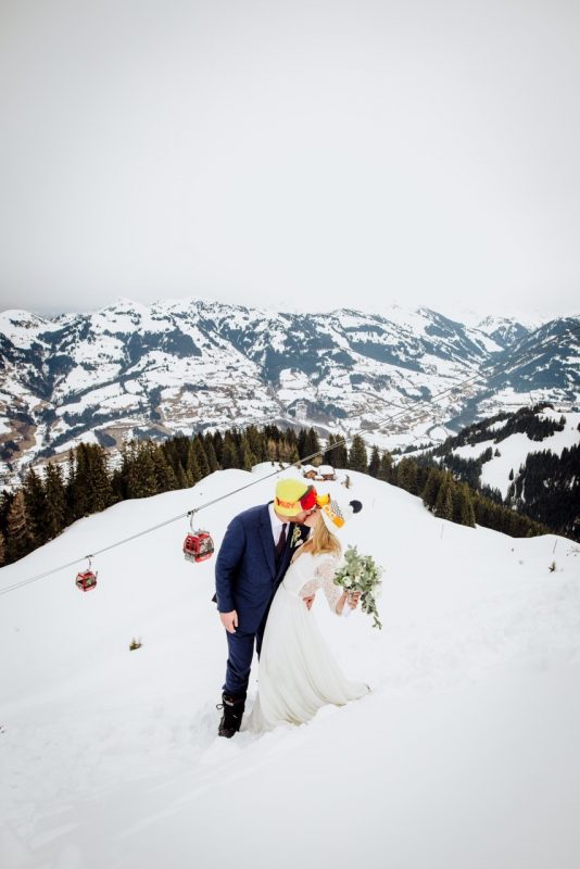Jump in Number of Couples Planning Weddings in the Snow