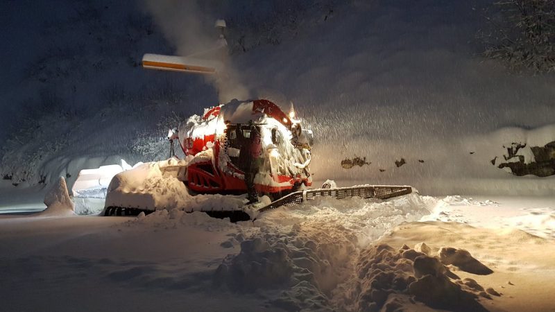 Huge Snowfalls in the Alps as Ski Season Starts