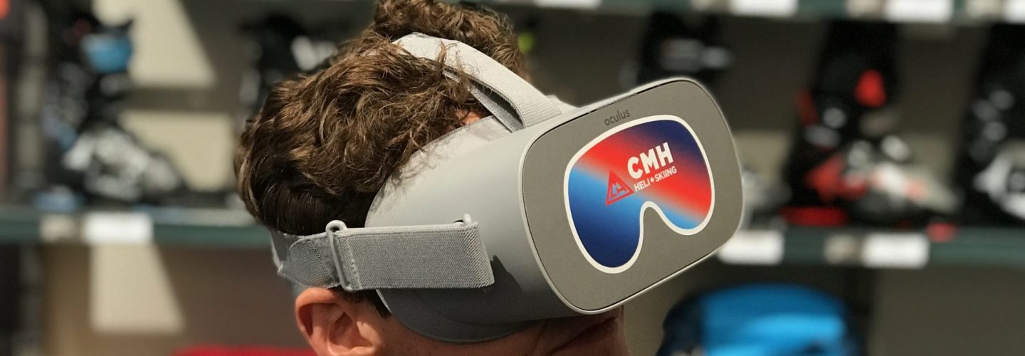 Ski Store Offers Virtual Reality Heli Skiing