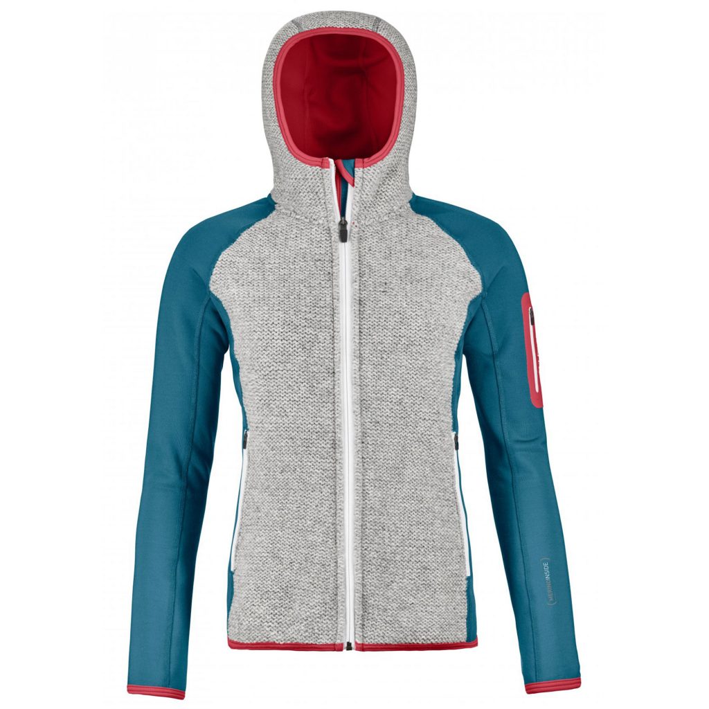 fleece plus classic knit hoody